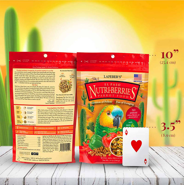 Lafeber Company El Paso Nutri-Berries Parrot Food 10oz