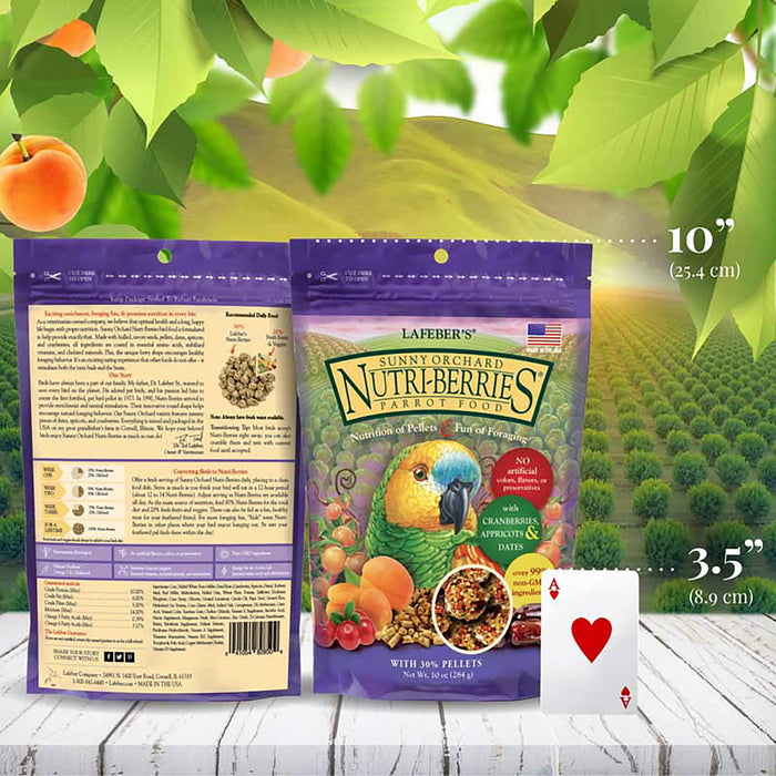 Lafeber Company Sunny Orchard Nutri-Berries Parrot Food 10oz