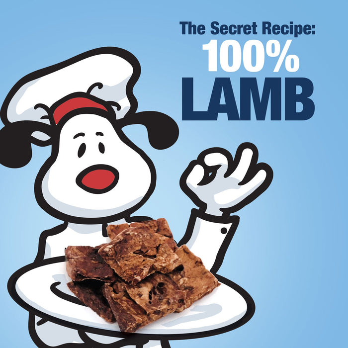 Value Pet Supplies ValueBull Lamb Lung Wafers for Dogs, Premium - 2 lbs