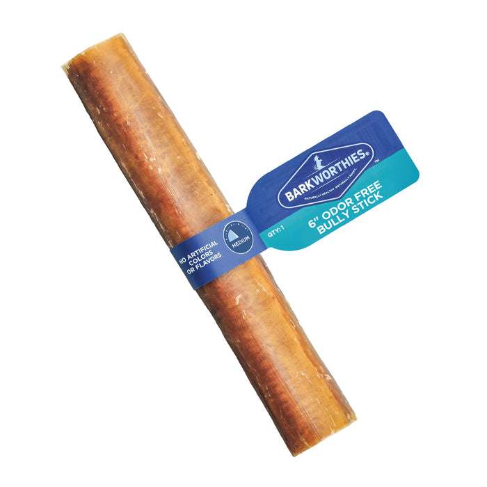 Barkworthies Odor Free Bully Stick 6 Inches 75 Count - Image 2