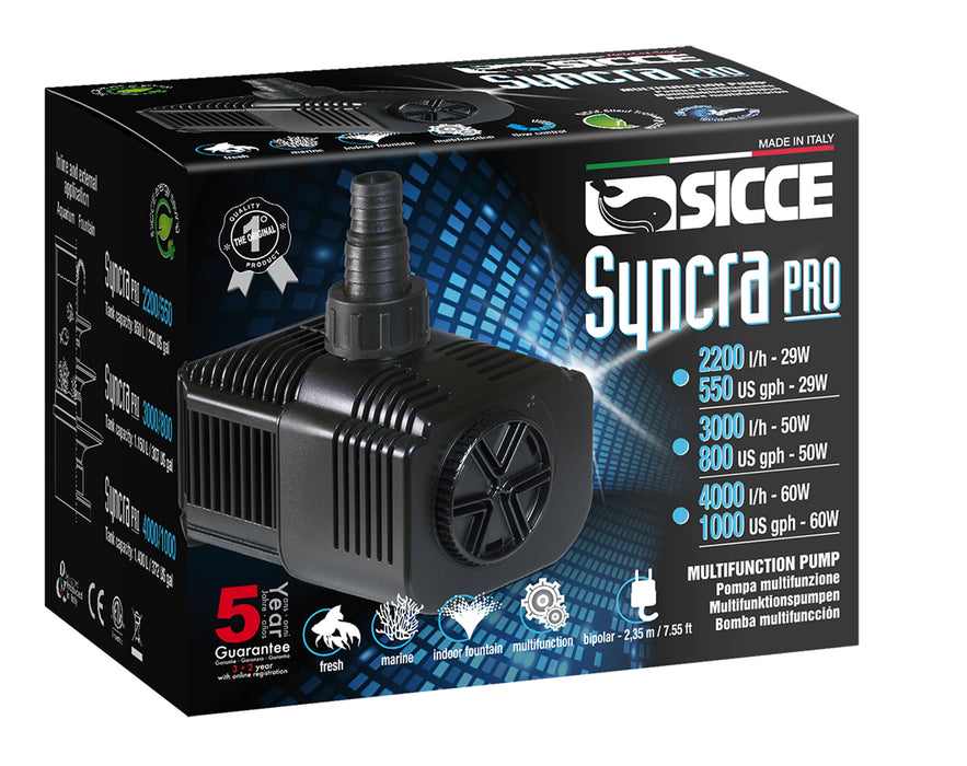 Sicce SYNCRA PRO 3000 Pump - 800 GPH - Image 2