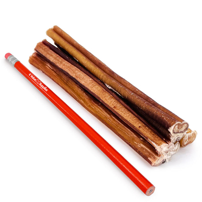 Value Pet Supplies ValueBull USA Bully Sticks for Small Dogs, Thin 6 Inch, 50 Count