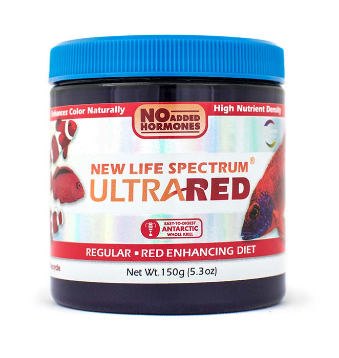New Life Spectrum UltraRED Pellets Fish Food 5.3oz Regular