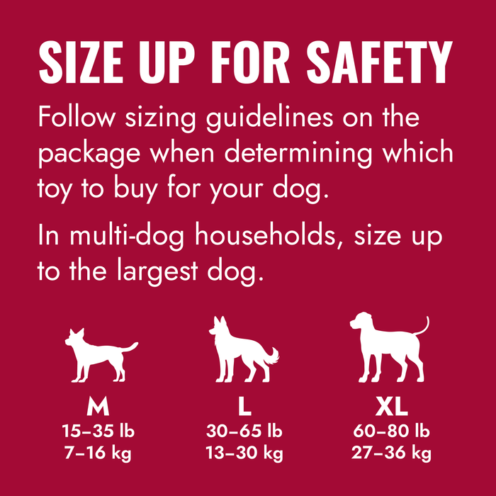KONG Goodie Bone Dog Toy Red XL - 7 - Image 12