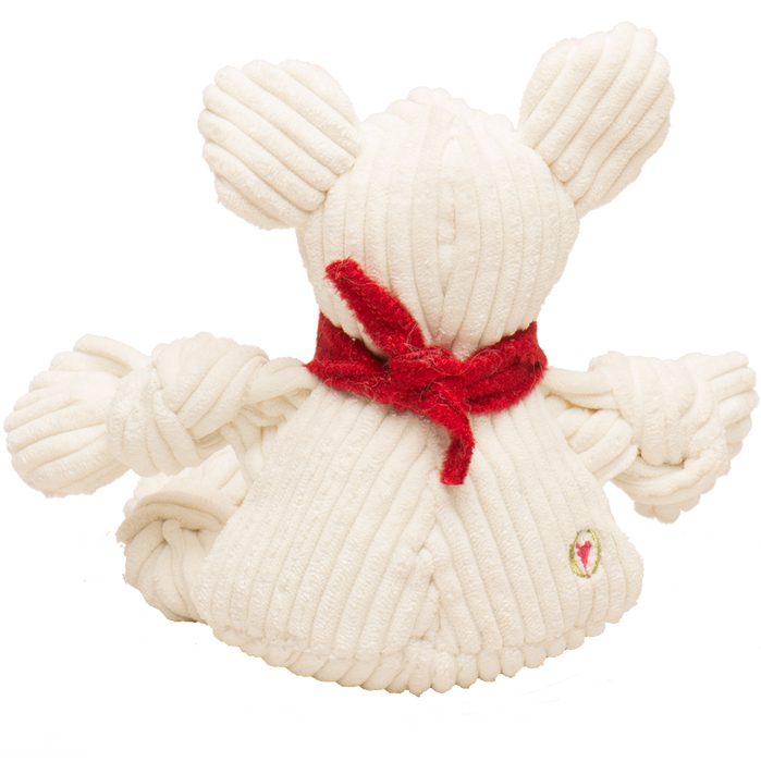 HuggleHounds HuggleCause™, Living Free Animal Sanctuary, Little Tyke (L.T.) Knottie® Plush Dog Toy, Small