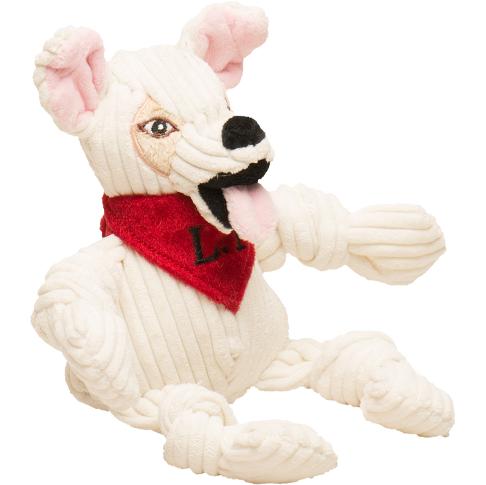 HuggleHounds HuggleCause™, Living Free Animal Sanctuary, Little Tyke (L.T.) Knottie® Plush Dog Toy, Small