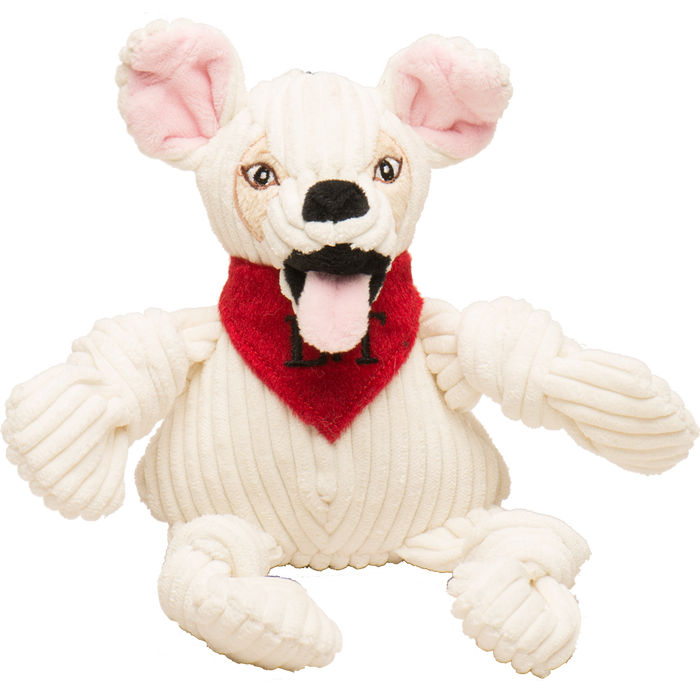 HuggleHounds HuggleCause™, Living Free Animal Sanctuary, Little Tyke (L.T.) Knottie® Plush Dog Toy, Small