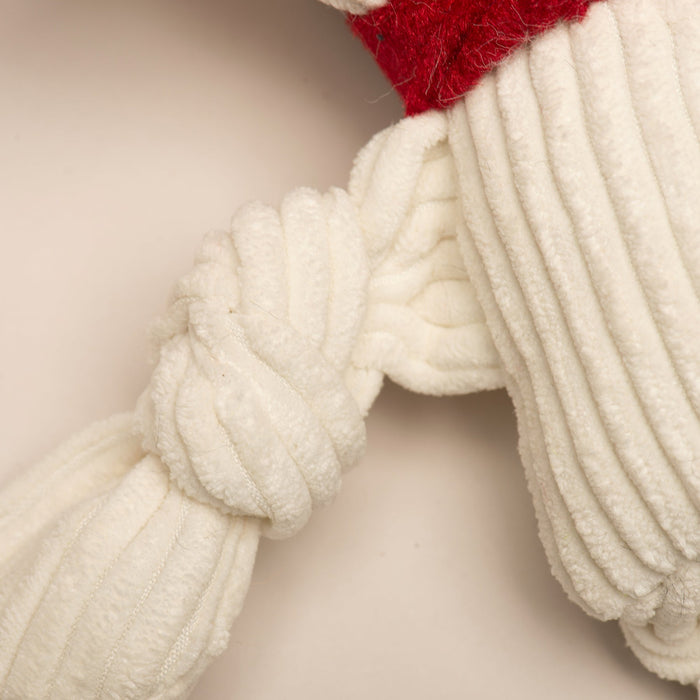 HuggleHounds HuggleCause™, Living Free Animal Sanctuary, Little Tyke (L.T.) Knottie® Plush Dog Toy, Small