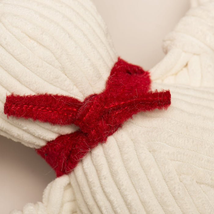 HuggleHounds HuggleCause™, Living Free Animal Sanctuary, Little Tyke (L.T.) Knottie® Plush Dog Toy, Small
