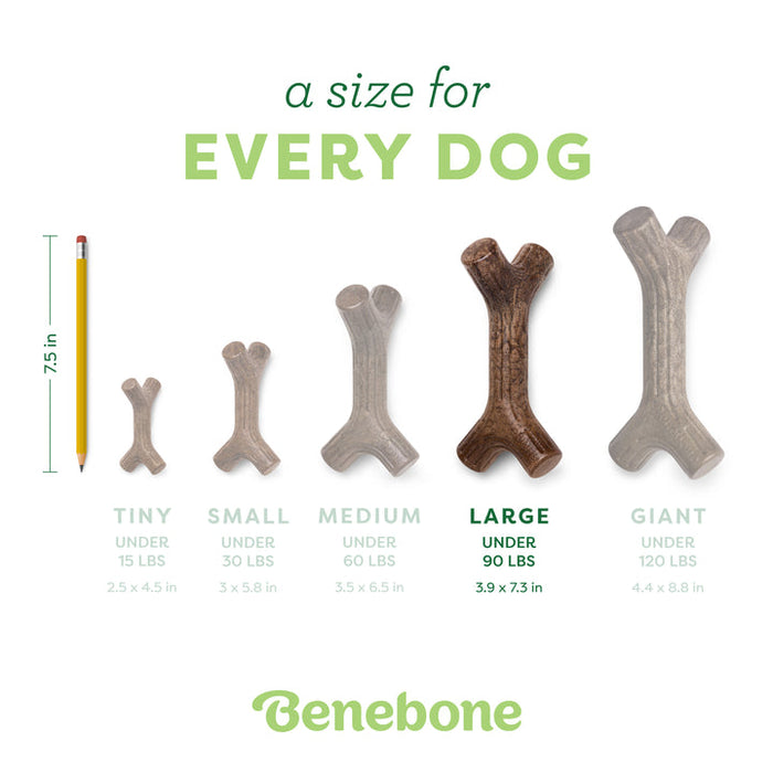 Benebone Maplestick Durable Dog Chew Toy LG