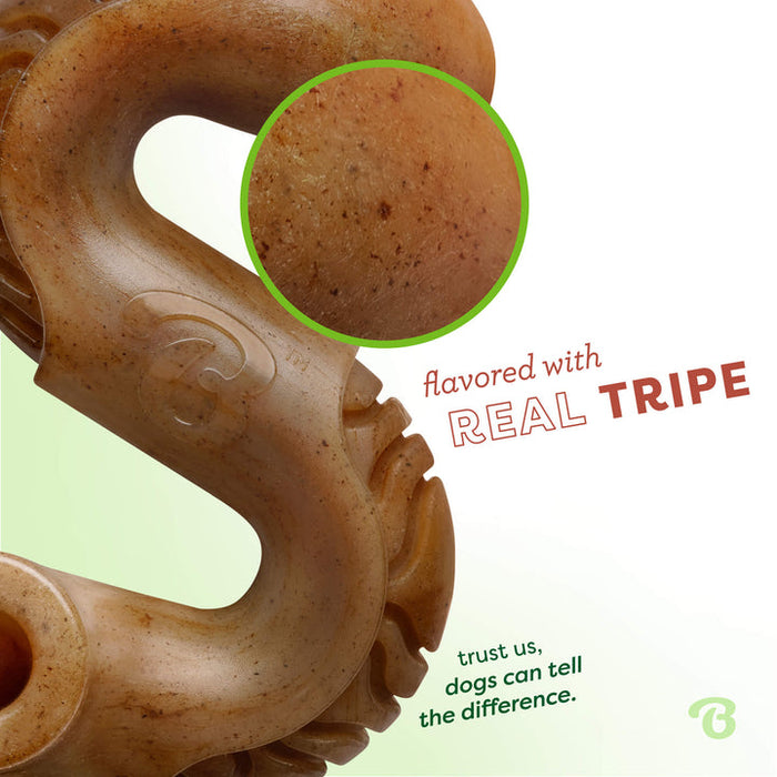 Benebone Tripe Bone Durable Dog Chew Toy Beef Tripe SM|20 PK