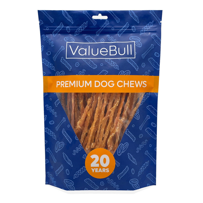 Value Pet Supplies ValueBull USA Turkey Tendons Dog Treats - 1 lb