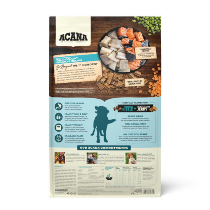 ACANA Butchers Favorites Wild Caught Salmon Recipe Dry Dog Food