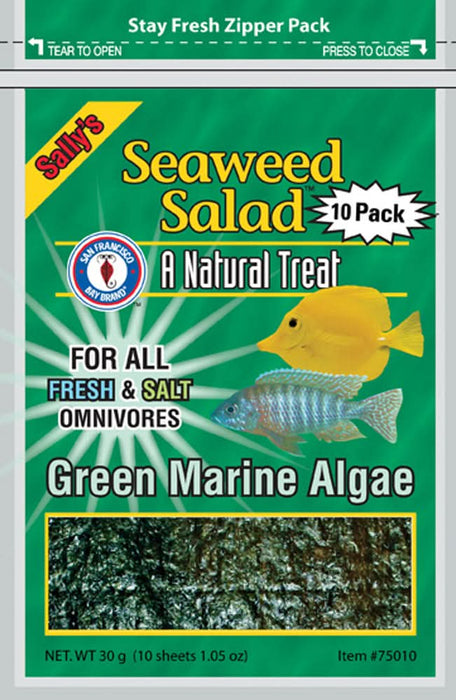 San Francisco Bay Brand Seaweed Salad Fish Food 30 g 10 Count
