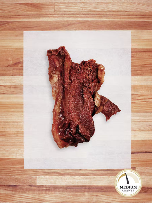 Farm Hounds Beef Lips Dog Treats - 3" x 4"