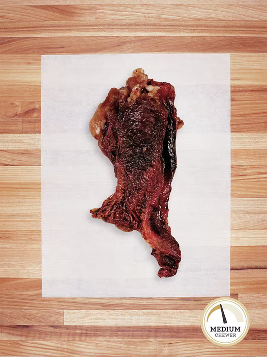 Farm Hounds Beef Lips Dog Treats - 3" x 4"