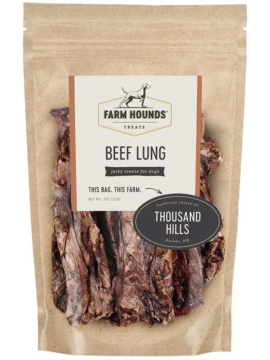 Farm Hounds Beef Lung Dog Treats
