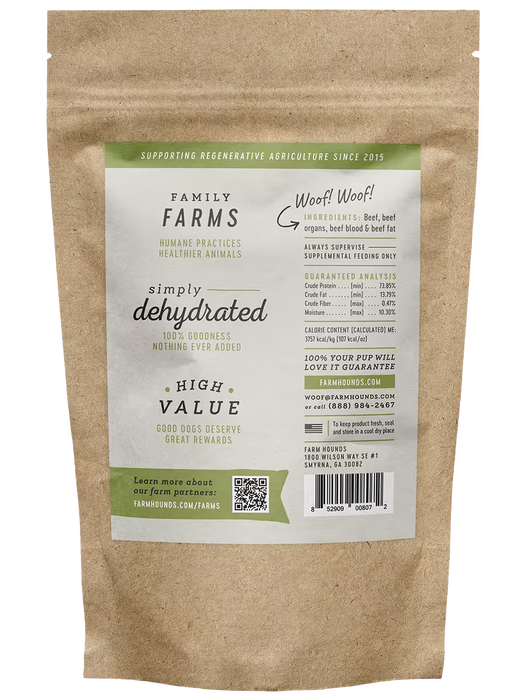 Farm Hounds Beef Strips Dog Treats 4.5 oz