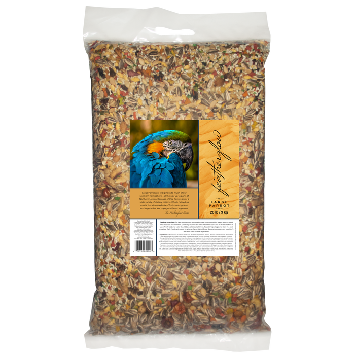 Volkman Seed Company Featherglow Large Parrot Treat 20 lb