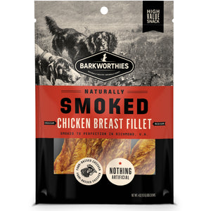 Barkworthies Smoked Chicken Breast Fillet Dog Treat MD 4oz - Image 2