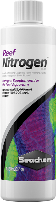Seachem Laboratories Reef Nitrogen Supplement 250mL|8.5oz