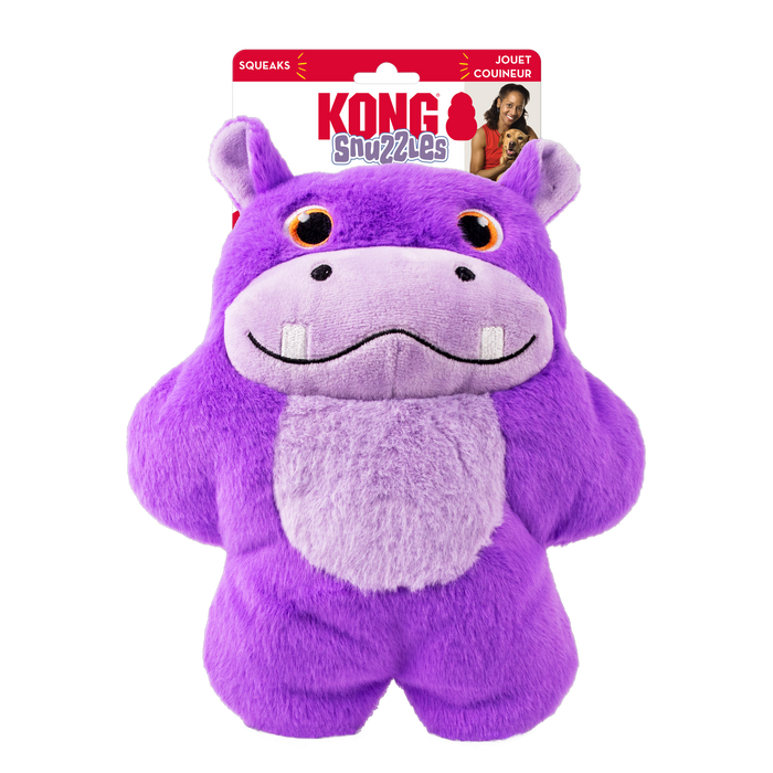 KONG KONG Snuzzles Hippo Dog Toy XL - Image 2