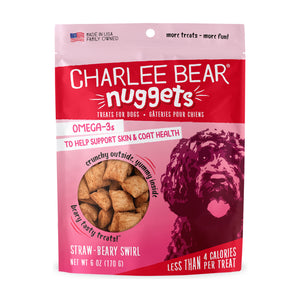 Charlee Bear Nuggets Straw-Berry Swirl 6 oz - Image 2