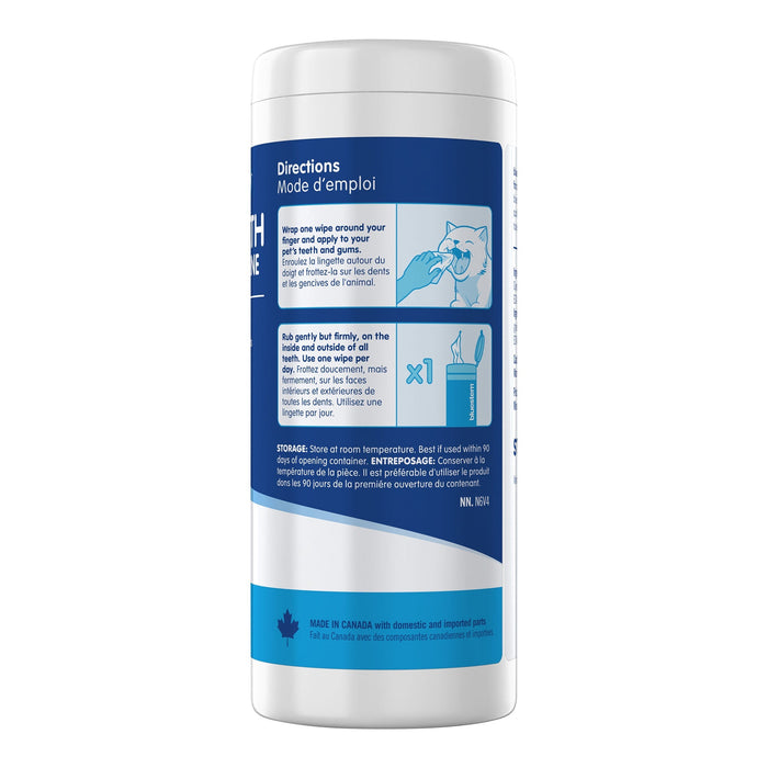 Jeffers bluestem Dental Wipes, 60 ct