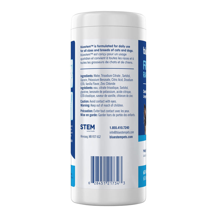 Jeffers bluestem Dental Wipes, 60 ct
