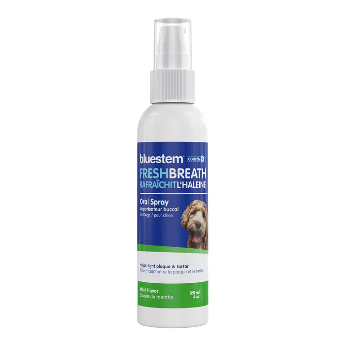 Jeffers bluestem Oral Care Dog Spray, Mint, 4 fl oz