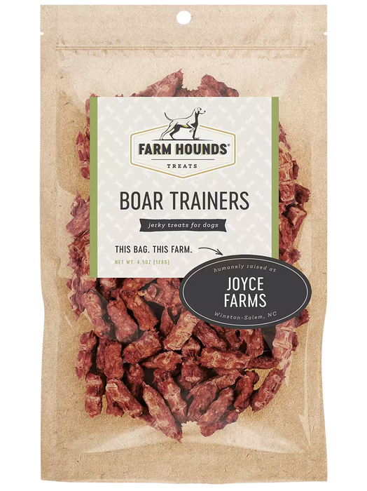 Farm Hounds Boar Trainers Dog Treats 4.5 oz