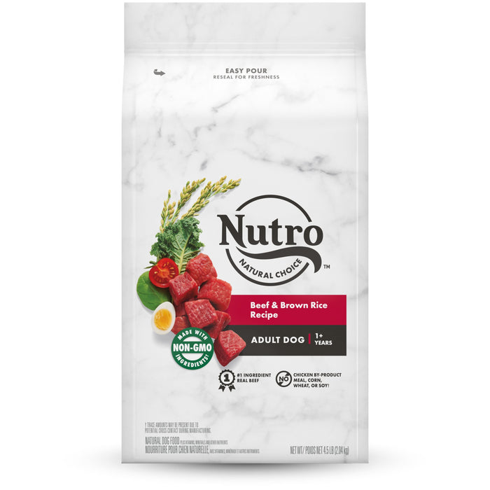 Nutro Products Natural Choice Adult Dry Dog Food Beef & Brown Rice 4.5lb
