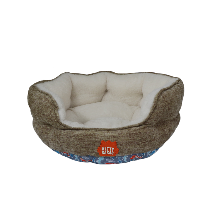 Jolly Pets Kitty Kasa Bolster Cat Bed