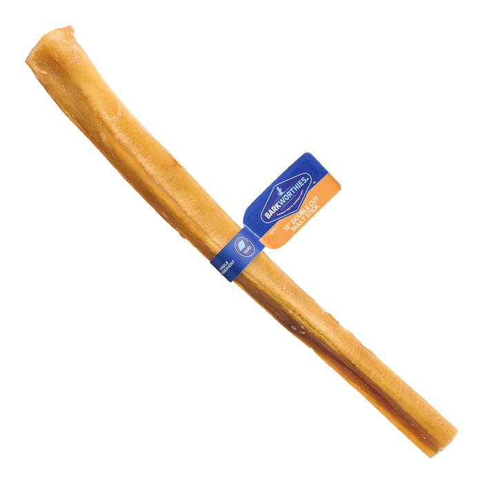 Barkworthies Naturally Scented Double Cut Bully Stick 12 Inches 25 Count - Image 2