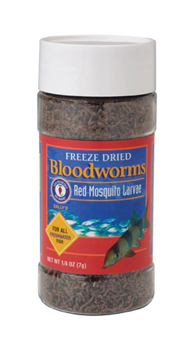 San Francisco Bay Brand Bloodworms Freeze Dried Fish Food 0.25 oz