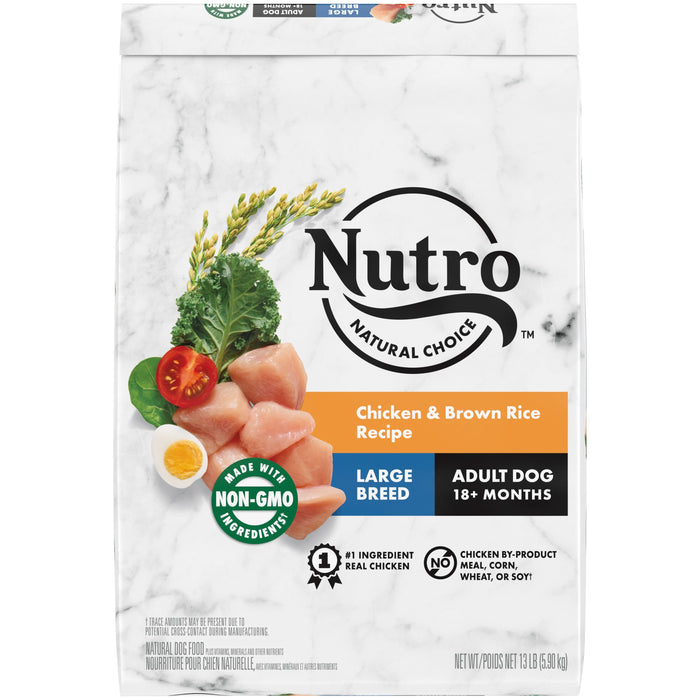 Nutro Products Natural Choice Large Breed Adult Dry Dog Food Chicken & Brown Rice 13lb