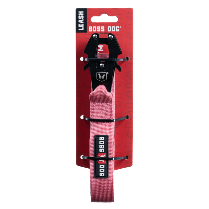 Boss Dog Tactical Dog Leash Pink 4ft