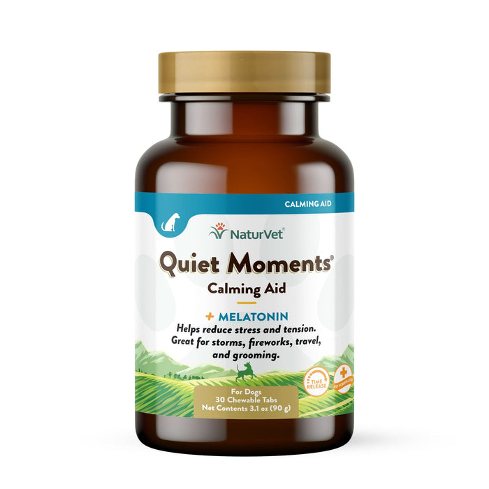 NaturVet Time Release Quiet Moments Tasty Chewable Tablets 3.1 oz 30 Count
