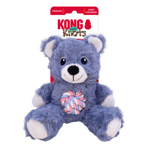 KONG Knots Teddy Dog Toy Assorted SM - Image 2
