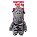 KONG Jungle Jamz Gorilla Dog Toy Grey MD/LG - Image 2