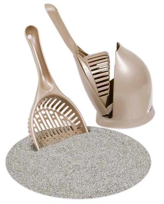 Petmate Scoop 'N' Hide Cat Litter Scoop Titanium One Size