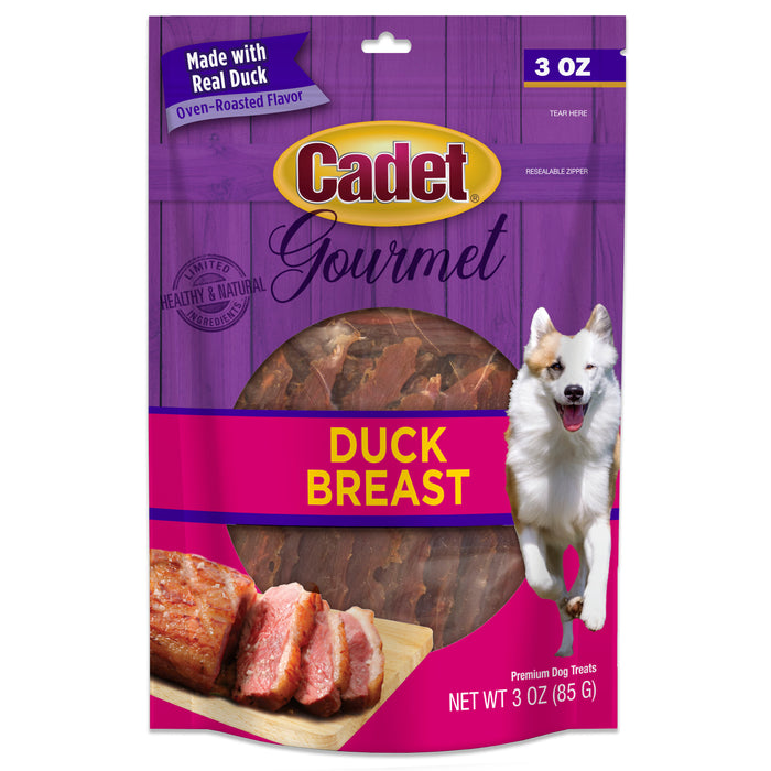 Cadet Gourmet Duck Breast Treats for Dogs 3 Ounce (Pack of 1)