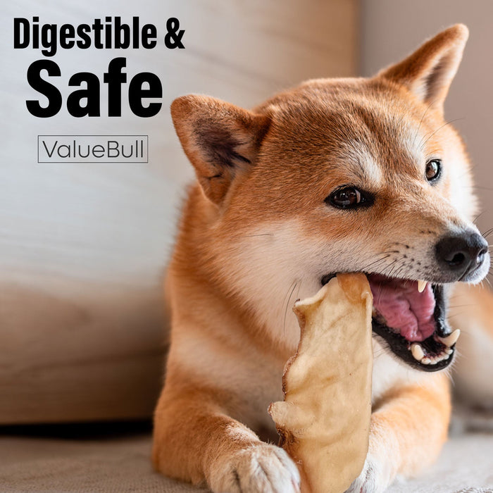 Value Pet Supplies ValueBull USA Collagen Chips Dog Chews, Natural Long-Lasting Dog Treats, 50 Count