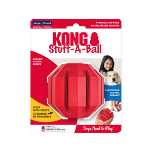 KONG Stuff-A-Ball Dog Toy Red LG 3.5in - Image 12
