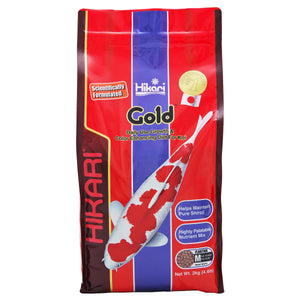 Hikari USA Gold Color Enhancing Pellet Fish Food for Koi and Pond Fishes 4.4lb MD - Image 2