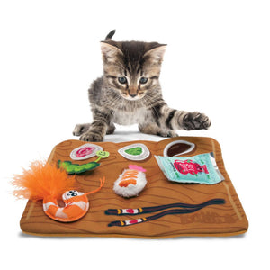 KONG Pull-A-Partz Sushi Cat Toy One Size - Image 2