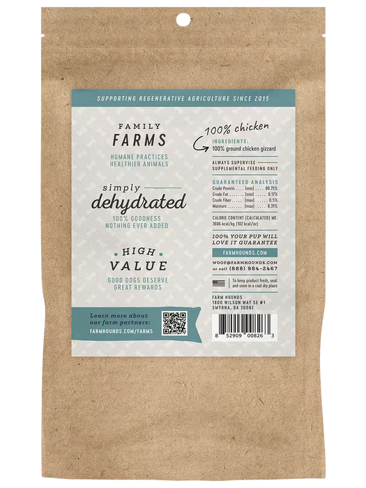 Farm Hounds Chicken Gizzard Trainers - 4 oz