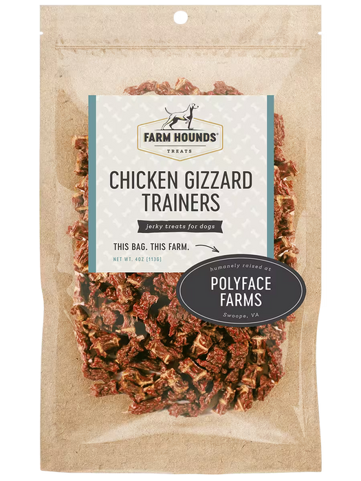 Farm Hounds Chicken Gizzard Trainers - 4 oz