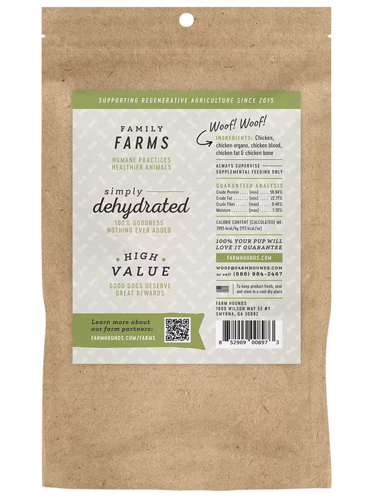Farm Hounds Chicken Trainers Dog Treats- 4.5 oz