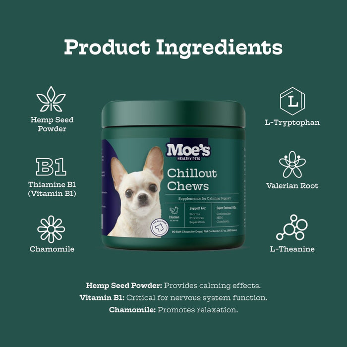 Moe's Healthy Pets Chillout Chews - 3 - Image 18